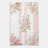 Keukenhanddoek op dag van de zomer Rozen (Verticaal)