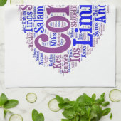 Keukenhanddoek op de Griekse eilanden (Gevouwen)