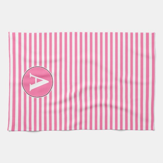 Keukenhanddoek, op maat gemonogrammeerd theedoek (Horizontaal)