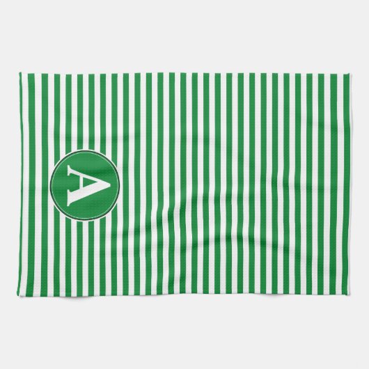 Keukenhanddoek, op maat gemonogrammeerd theedoek (Horizontaal)