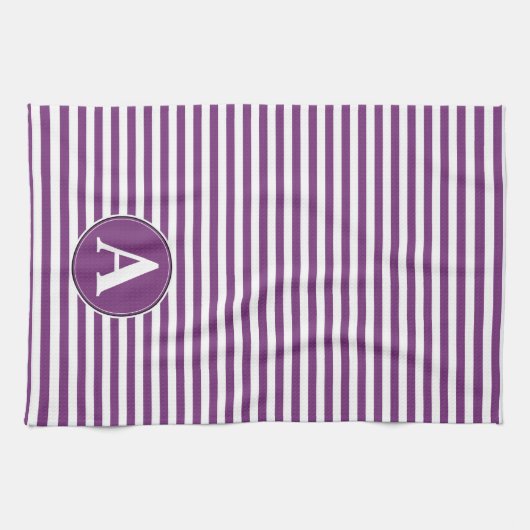 Keukenhanddoek, op maat gemonogrammeerd theedoek (Horizontaal)