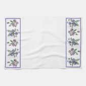 Keukenhanddoek - Paarse NGA-Pansies (Horizontaal)