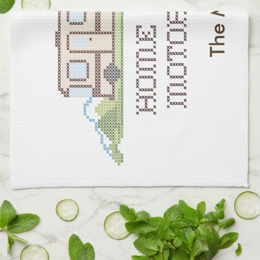 Keukenhanddoek - Pas uw camper aan (Gevouwen)