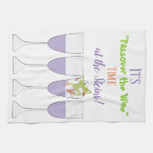 Keukenhanddoek "Passover de wijn" (Horizontaal)