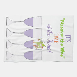 Keukenhanddoek "Passover de wijn"