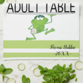 Keukenhanddoek "Pesach Volwassen Tafel " (Gevouwen)