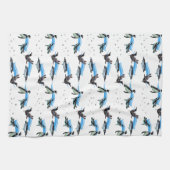 Keukenhanddoek Pinguïn Zwembad Feestje (Horizontaal)