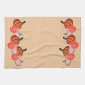 Keukenhanddoek - Pompoengrens (Horizontaal)