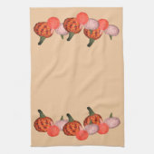 Keukenhanddoek - Pompoengrens (Verticaal)