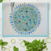 KEUKENHANDDOEK "PORTUGAL TERRAS" (Gevouwen)