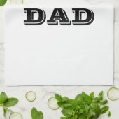 Keukenhanddoek Proud Navy Dad (Gevouwen)