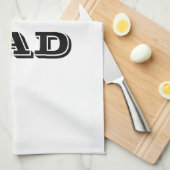 Keukenhanddoek Proud Navy Dad (Quarter Fold)