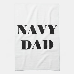 Keukenhanddoek Proud Navy Dad