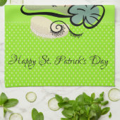 Keukenhanddoek Regenboog St. Patrick's Day (Gevouwen)
