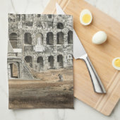 Keukenhanddoek "Rome Coliseum" (Quarter Fold)