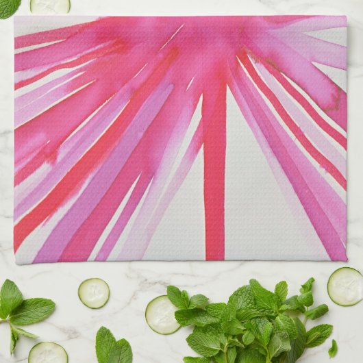 Keukenhanddoek - Roze ventilator! (Gevouwen)