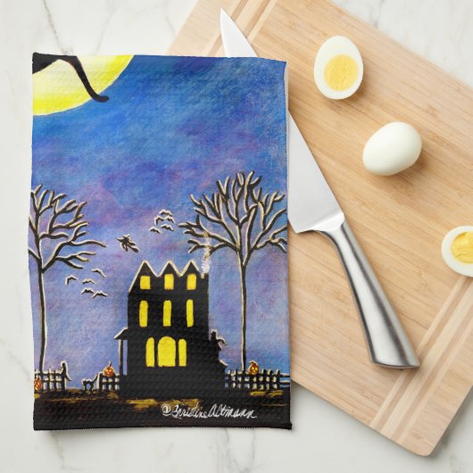 Keukenhanddoek "Salem's Star" (Quarter Fold)