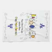 Keukenhanddoek "Seder On " (Horizontaal)