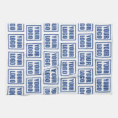 Keukenhanddoek Sjabloon bedrijfspatroon Logo (Horizontaal)