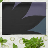 Keukenhanddoek - "slangen" in muts-regen (Gevouwen)