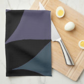 Keukenhanddoek - "slangen" in muts-regen (Quarter Fold)