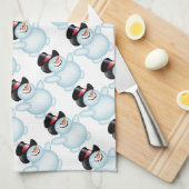 Keukenhanddoek/Snowman Theedoek (Quarter Fold)
