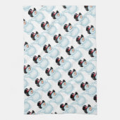 Keukenhanddoek/Snowman Theedoek (Verticaal)
