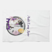 Keukenhanddoek, speciaal gepersonaliseerd voor de theedoek (Horizontaal)