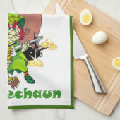 KEUKENHANDDOEK - ST. PATRICK'S DAG - GRAPPIGE GAVE (Quarter Fold)