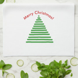 Keukenhanddoek - Stijlvolle structuur met gebogen 