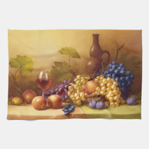 Keukenhanddoek/Stilleven Fruit Theedoek