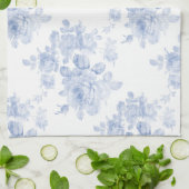 Keukenhanddoek Sweet Adeline bosbes vervaagd (Gevouwen)