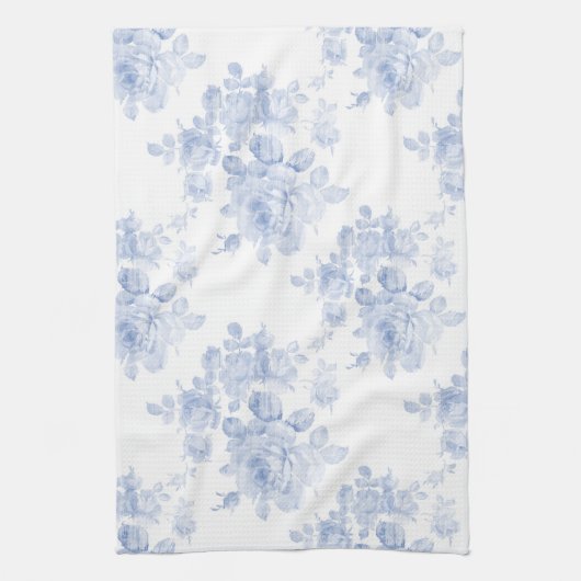 Keukenhanddoek Sweet Adeline bosbes vervaagd (Verticaal)