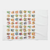 Keukenhanddoek, teatowel. theedoek (Horizontaal)