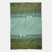 Keukenhanddoek - Tern in vlucht (Verticaal)