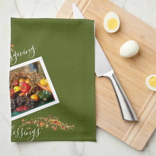 keukenhanddoek Thanksgiving (Quarter Fold)