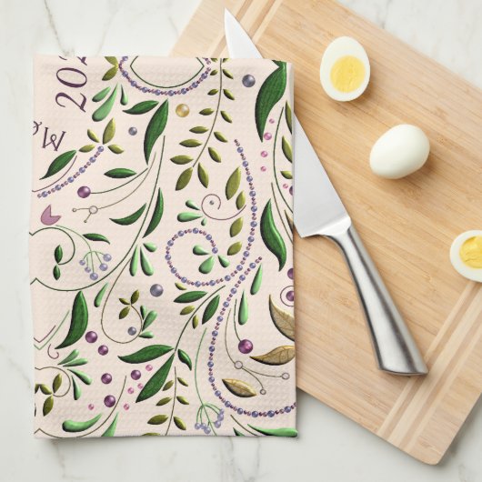 Keukenhanddoek - Tuscan Flavor (Quarter Fold)