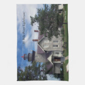 Keukenhanddoek van 30 Mile Point Lighthouse (Verticaal)