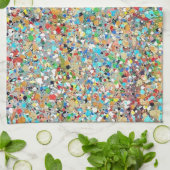 Keukenhanddoek van Confetti (Gevouwen)