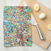 Keukenhanddoek van Confetti (Quarter Fold)