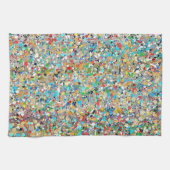 Keukenhanddoek van Confetti (Horizontaal)