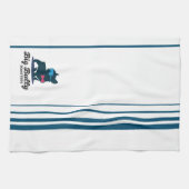 keukenhanddoek van de Franse Bulldog door Big Bull (Horizontaal)