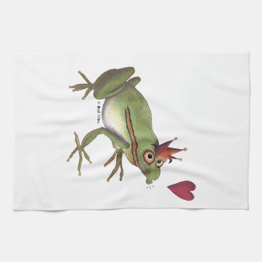 Keukenhanddoek van de kikker (Horizontaal)