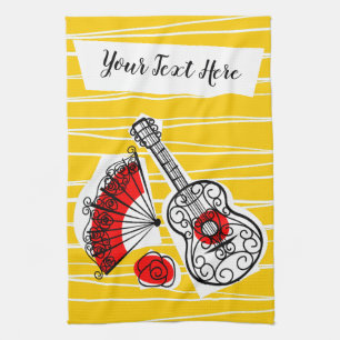 keukenhanddoek van de Spaanse Souvenirs