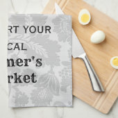 keukenhanddoek van de  stijl Farmer (Quarter Fold)