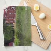 Keukenhanddoek van de vuurtoren van 40 Mile Point (Quarter Fold)