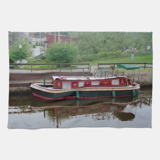 keukenhanddoek van Erie Canal (Horizontaal)