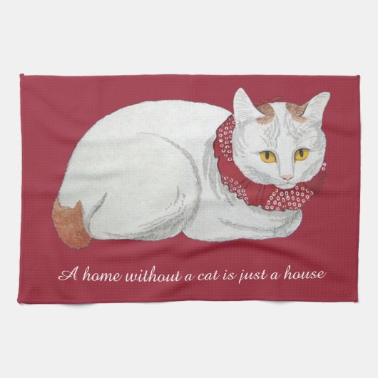 keukenhanddoek van het Japanse citaat van het Hui (Horizontaal)