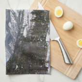 Keukenhanddoek van het nationale park Rocky Mounta (Quarter Fold)