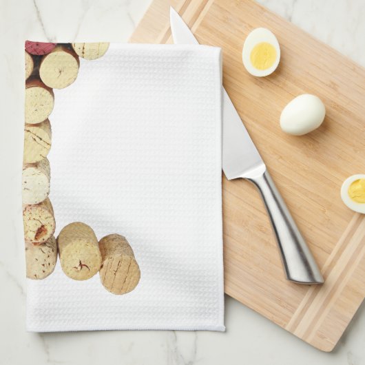 Keukenhanddoek van kurkwijn (Quarter Fold)